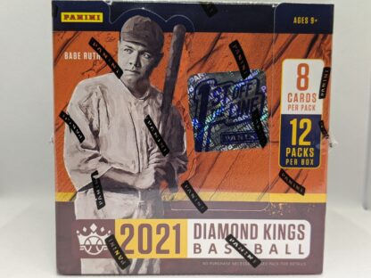 2021 Panini Diamond Kings Baseball FOTL Hobby Box Factory Sealed Like New
