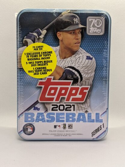 2021 Topps Series 1 Tin Baseball Cards