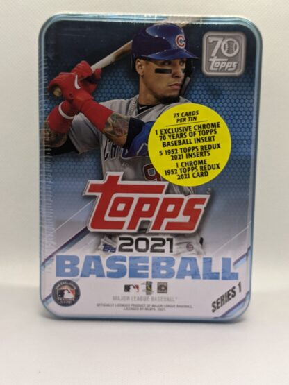2021 Topps Series 1 Tin Baseball Cards