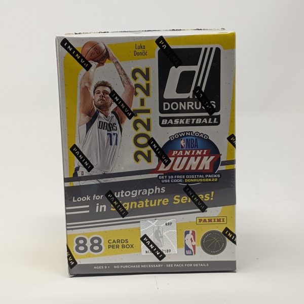 2021-22 Panini NBA Donruss Basketball Trading Card Blaster Box