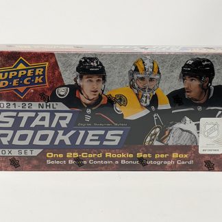 2021-22 Upper Deck NHL Star Rookies Hockey Trading Card Blaster Box