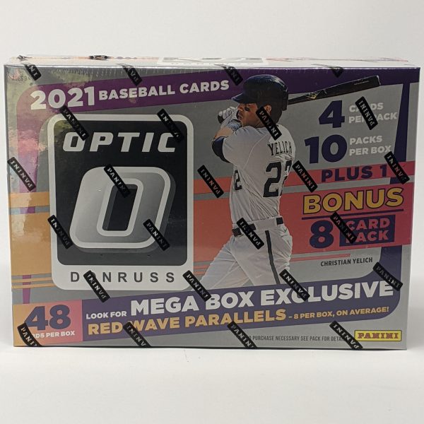 2021 Donruss Optic Baseball Mega Box
