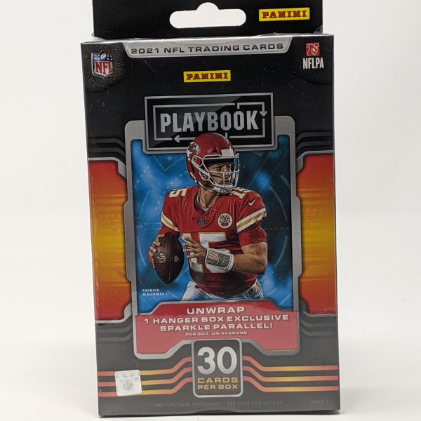 2021 Panini NFL Playbook Football Trading Card Hanger Box