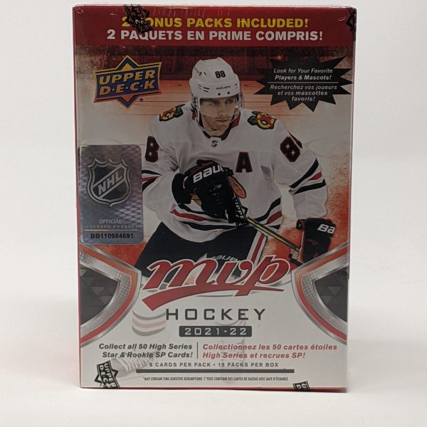 2021 Upper Deck NHL MVP Hockey Trading Card Blaster Box