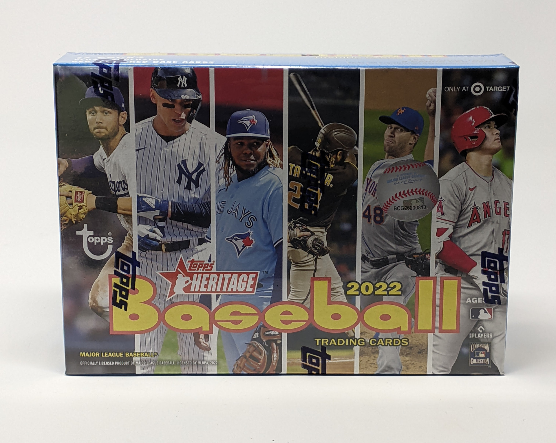2022 Topps MLB Heritage Baseball Trading Card Mega Box